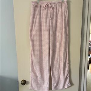Pink Plaid Lounge Pants